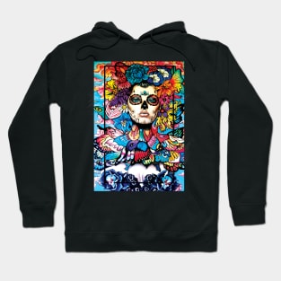 Dia de los Muertos, Mexican folklore Design Hoodie